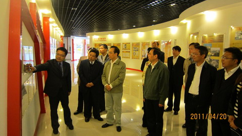 0421中共上海市委常委纪检委书记董君舒视察上海东方雨虹